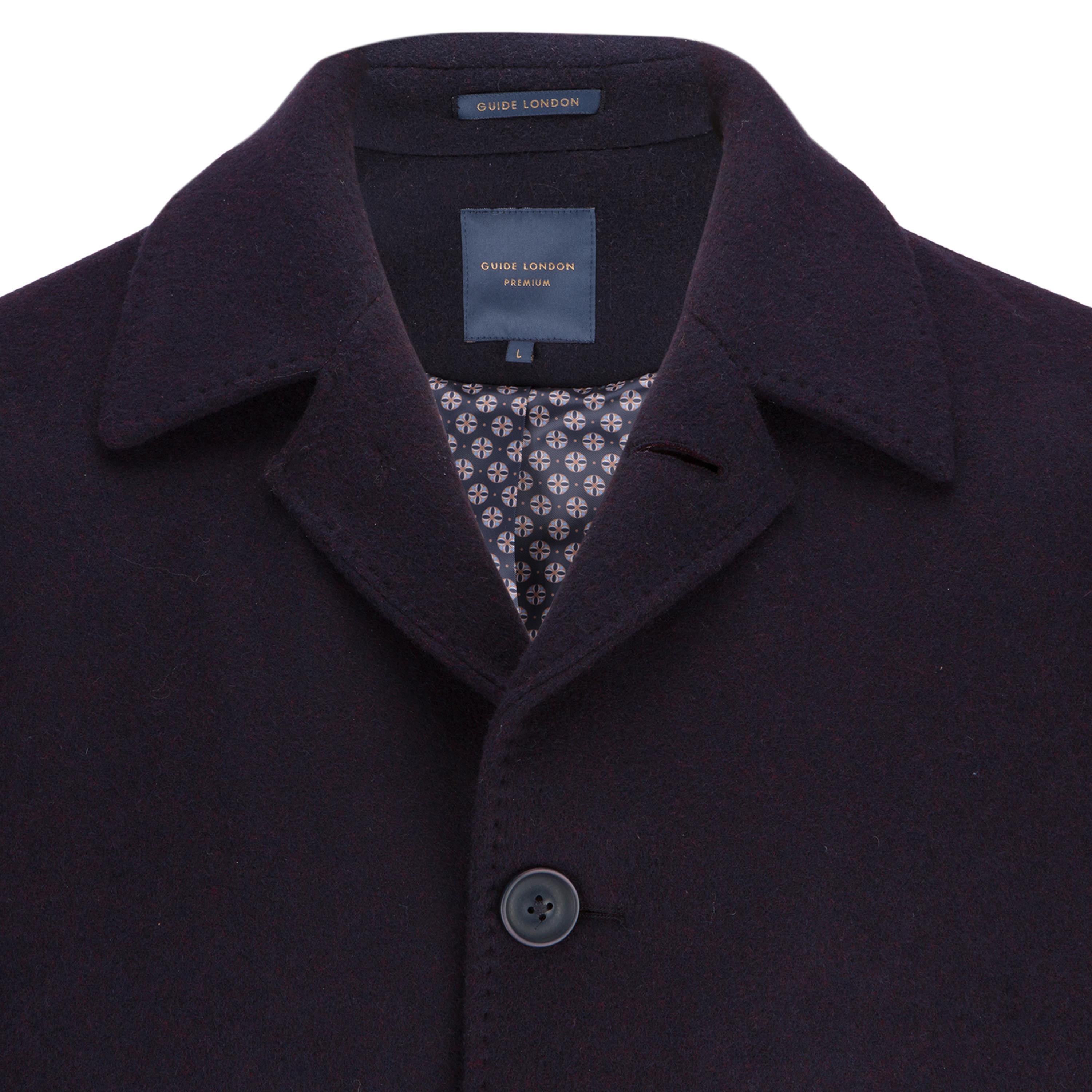 Wool Blend Overcoat