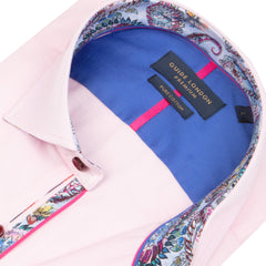 Short Sleeve Sateen Multi Colour Button Shirt