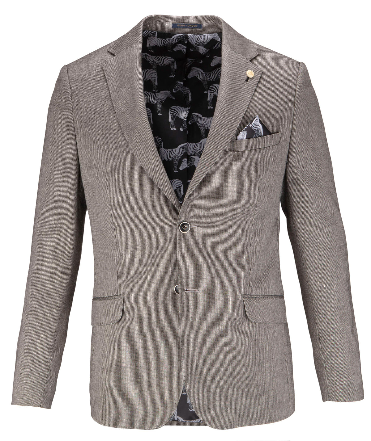 Linen Cotton Blend Blazer
