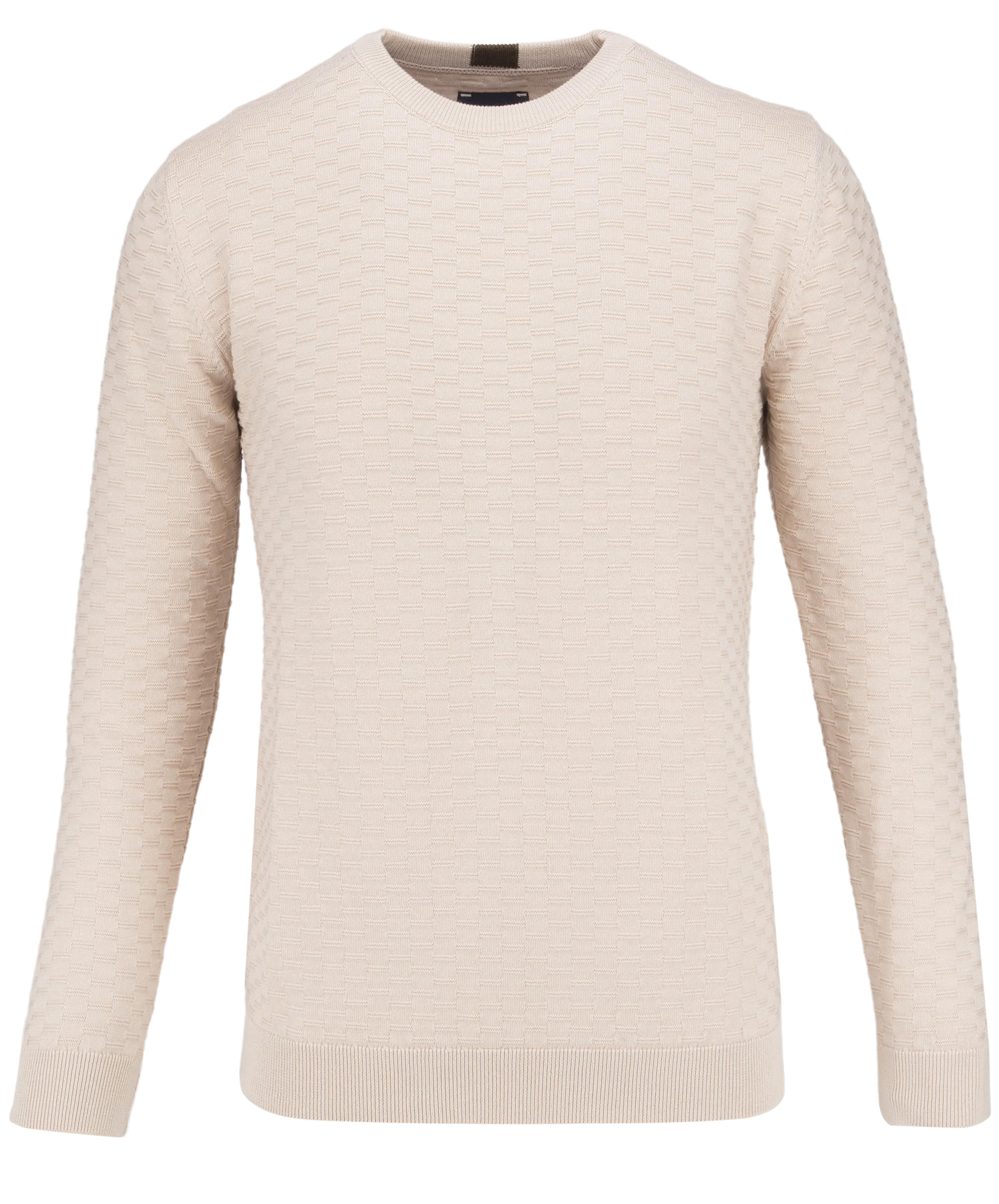 Textured Long Sleeve Knit Jumper