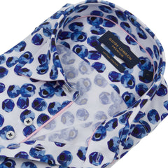 Bluberry print long sleeve shirt