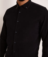 Long Sleeve Button Down Collar Shirt