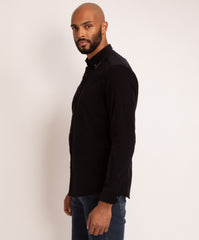 Long Sleeve Button Down Collar Shirt