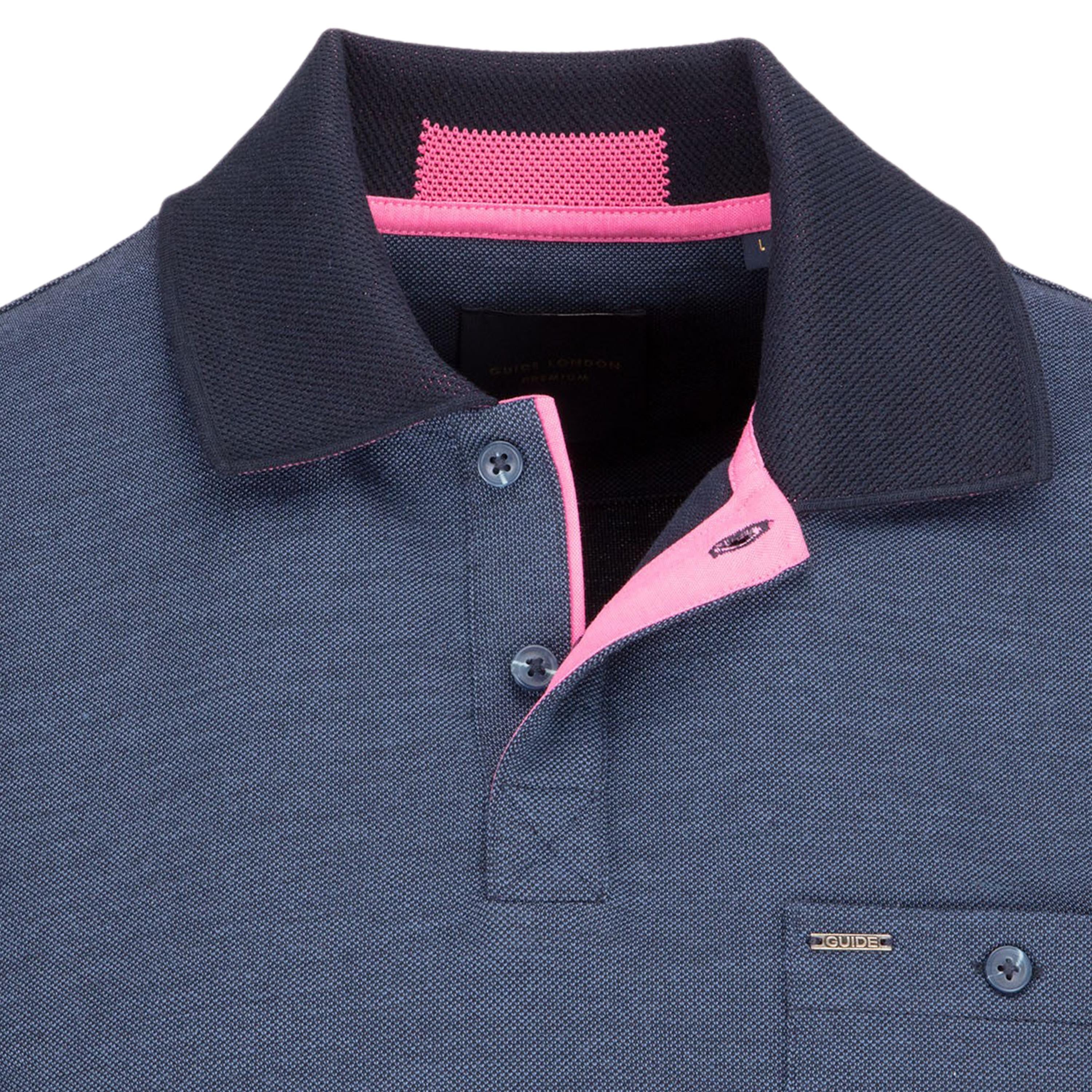 Jacquard polo