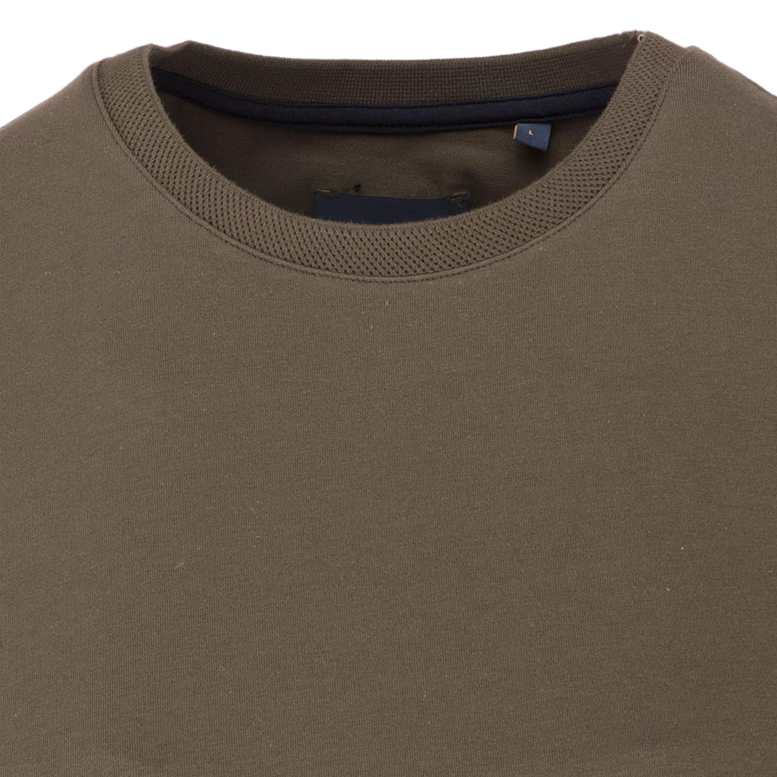 Jacquard collar tee