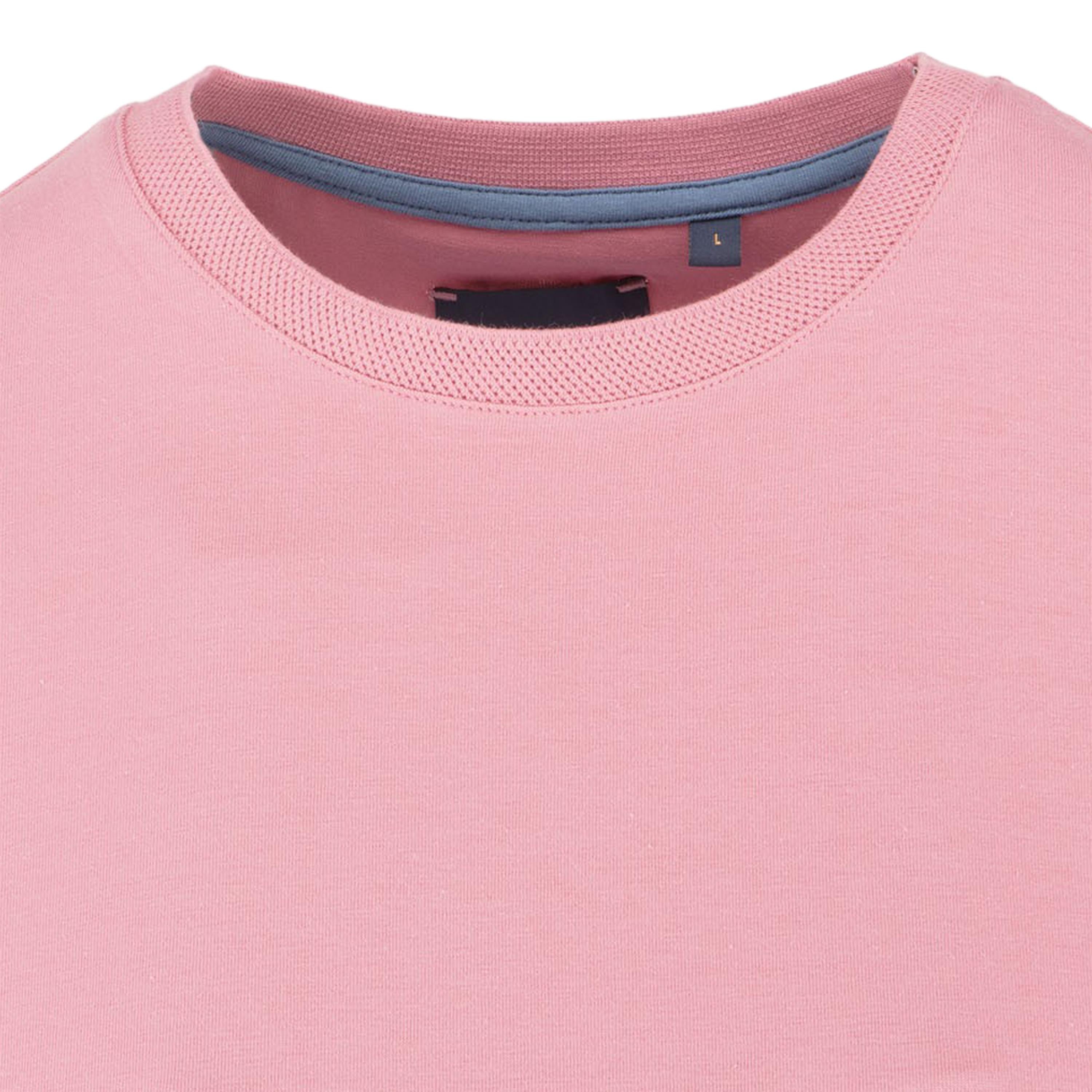 Jacquard collar tee