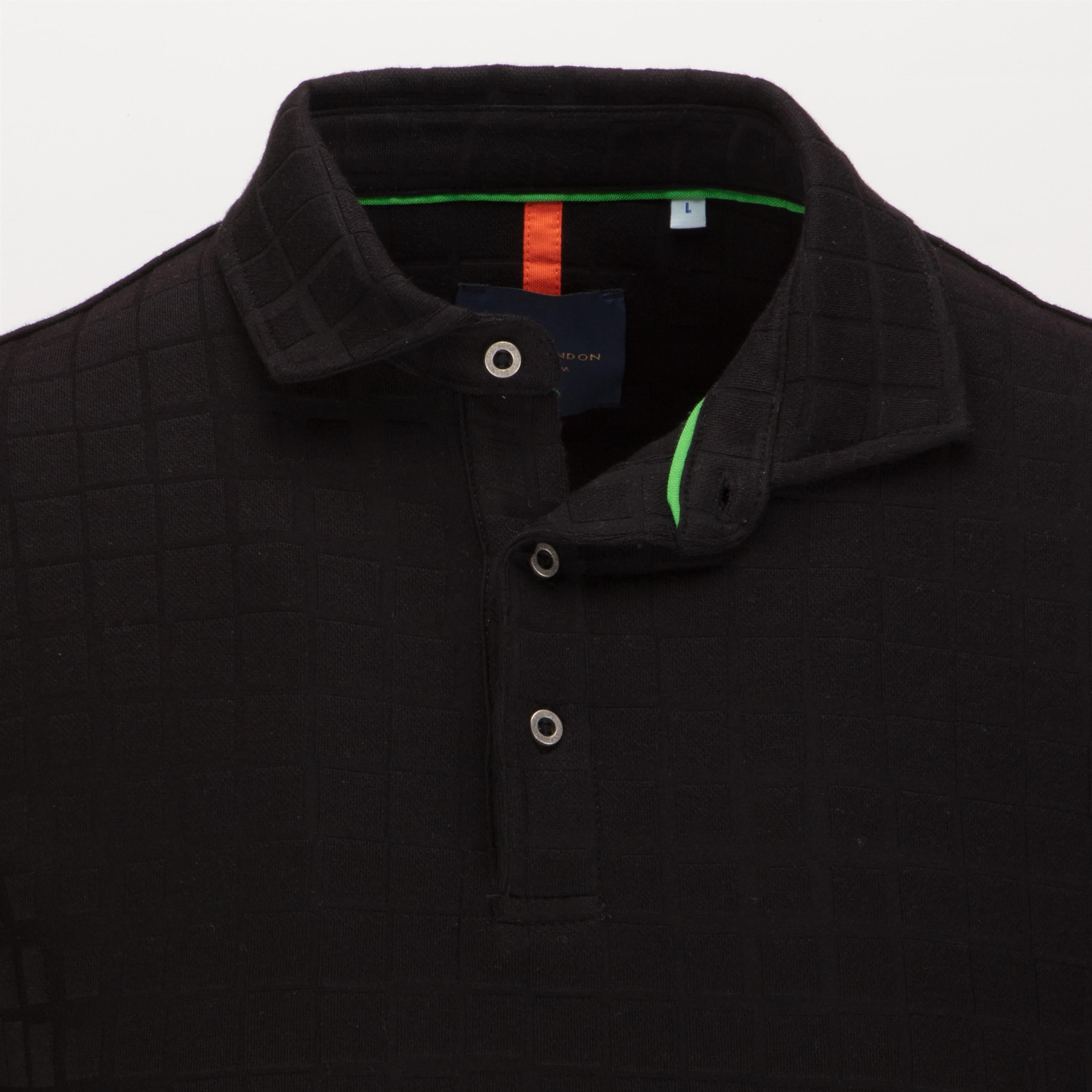 Square Textured Polo