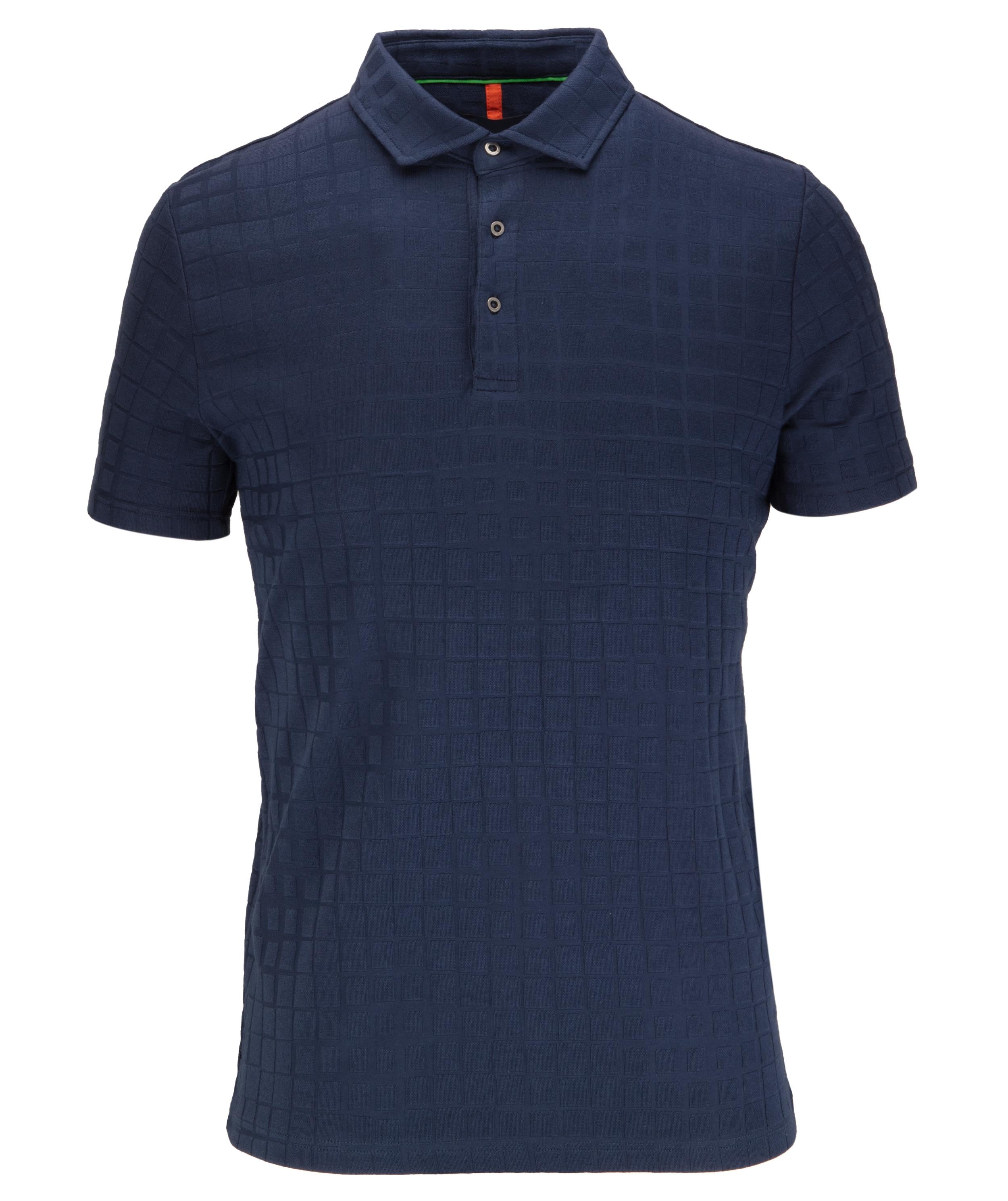 Square Textured Polo