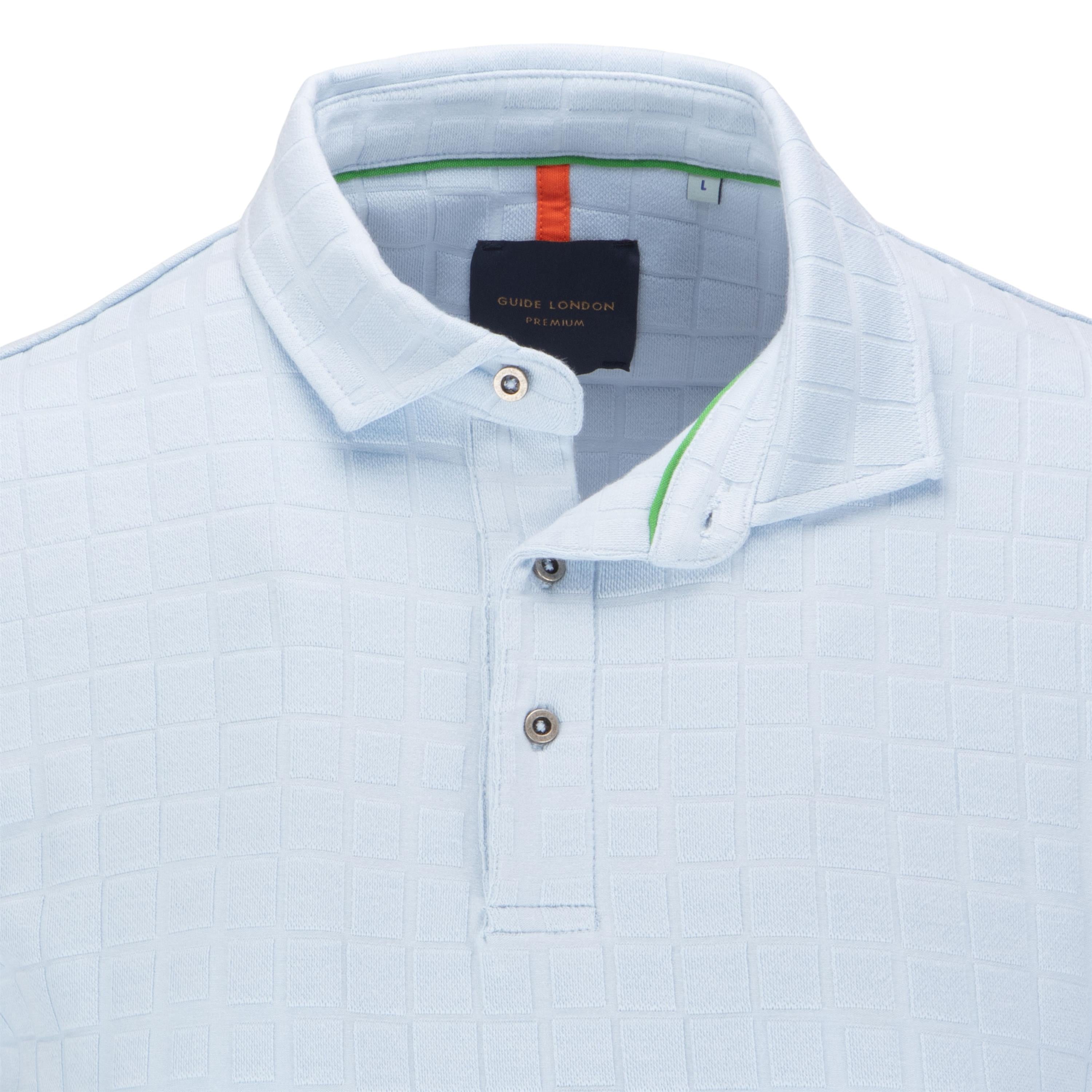 Square Textured Polo