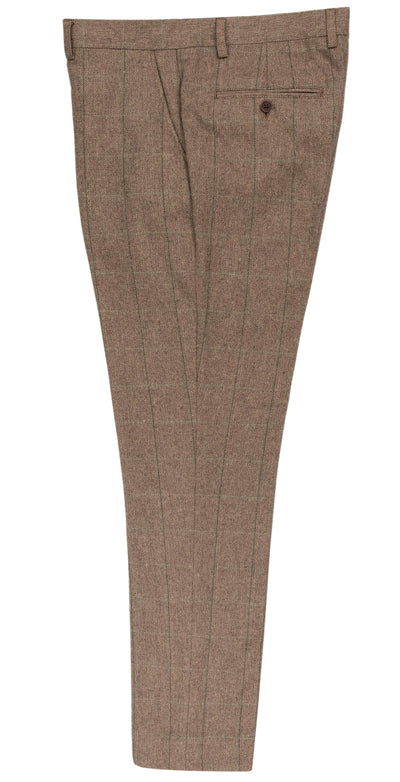 Tweed Checked Trousers