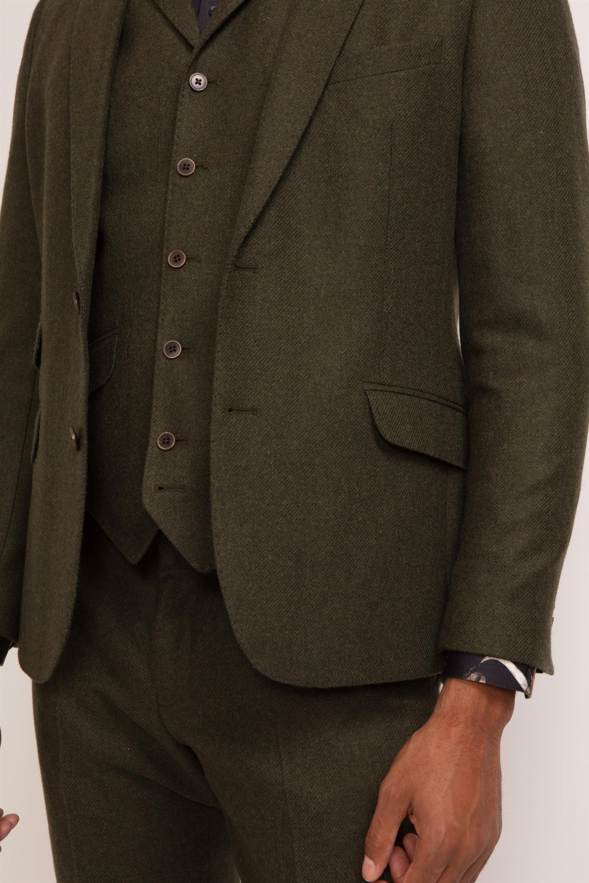 Woven Regular Fit Waistcoat