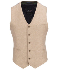Textured Tailored Waistcoat