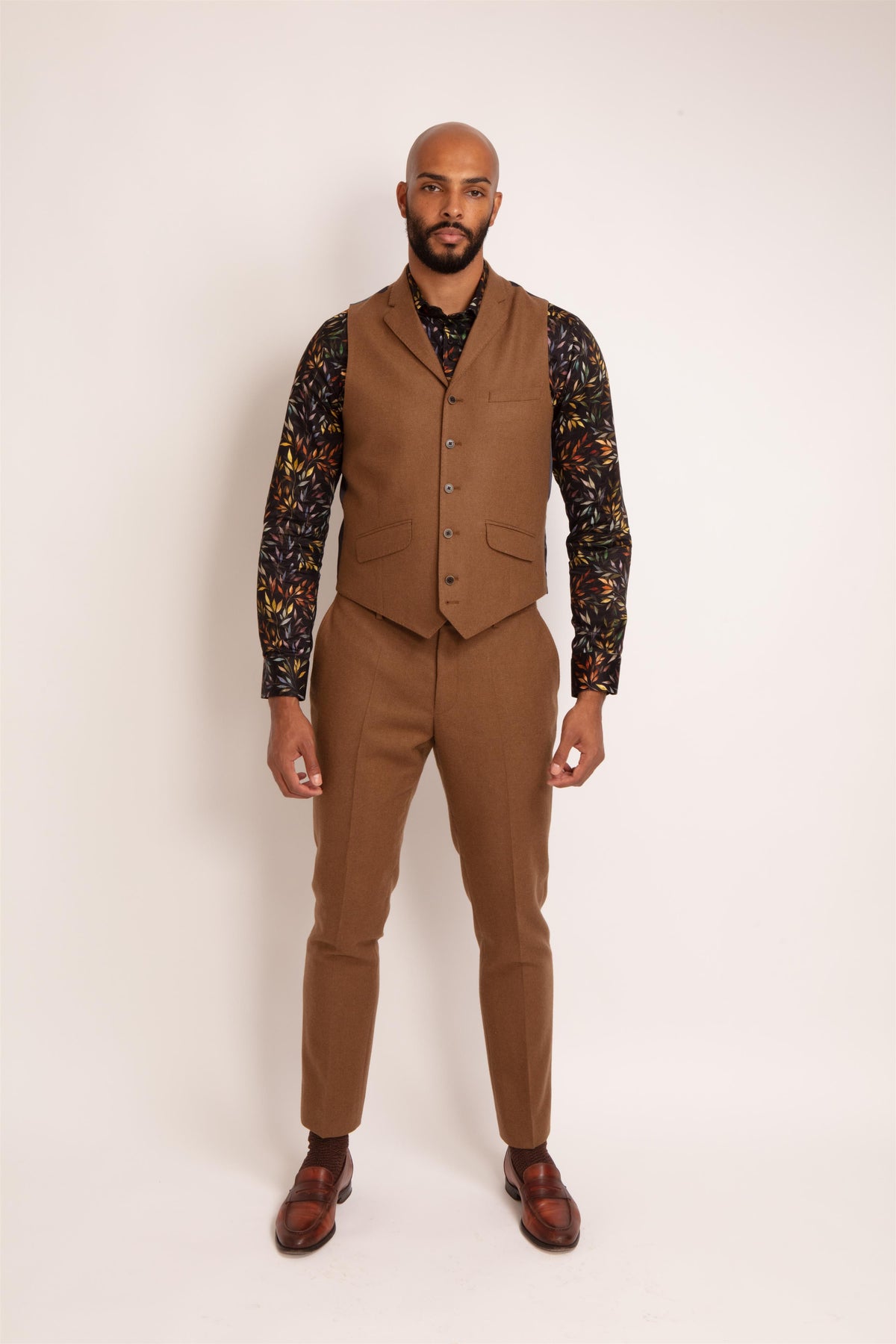 Woven Regular Fit Waistcoat
